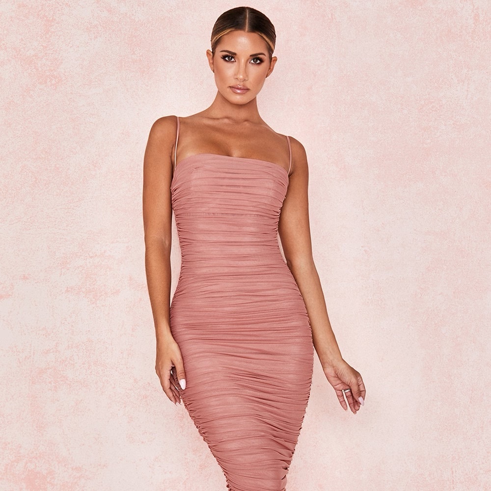 House of CB Sirene Mesh Dress